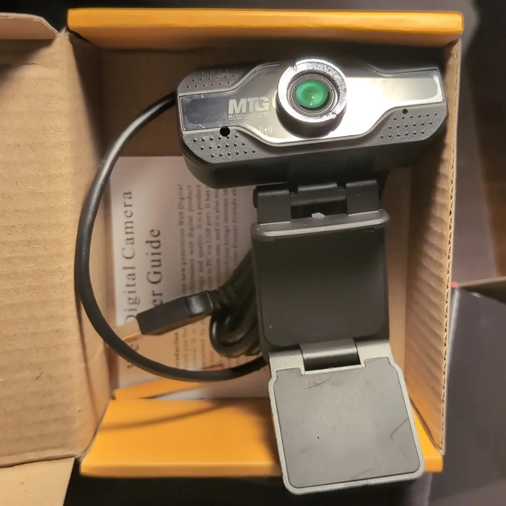 1080hd webcam new in box MTG